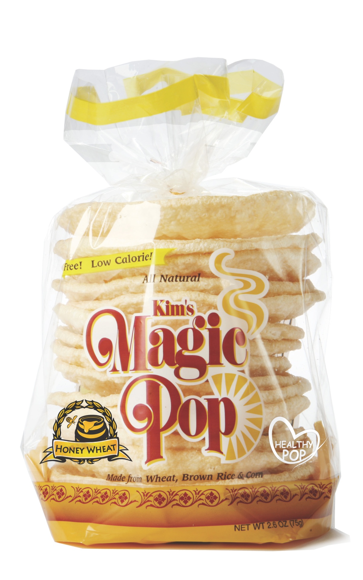 slide 1 of 1, Kim's Magic Pop Honey Wheat, 2.6 oz