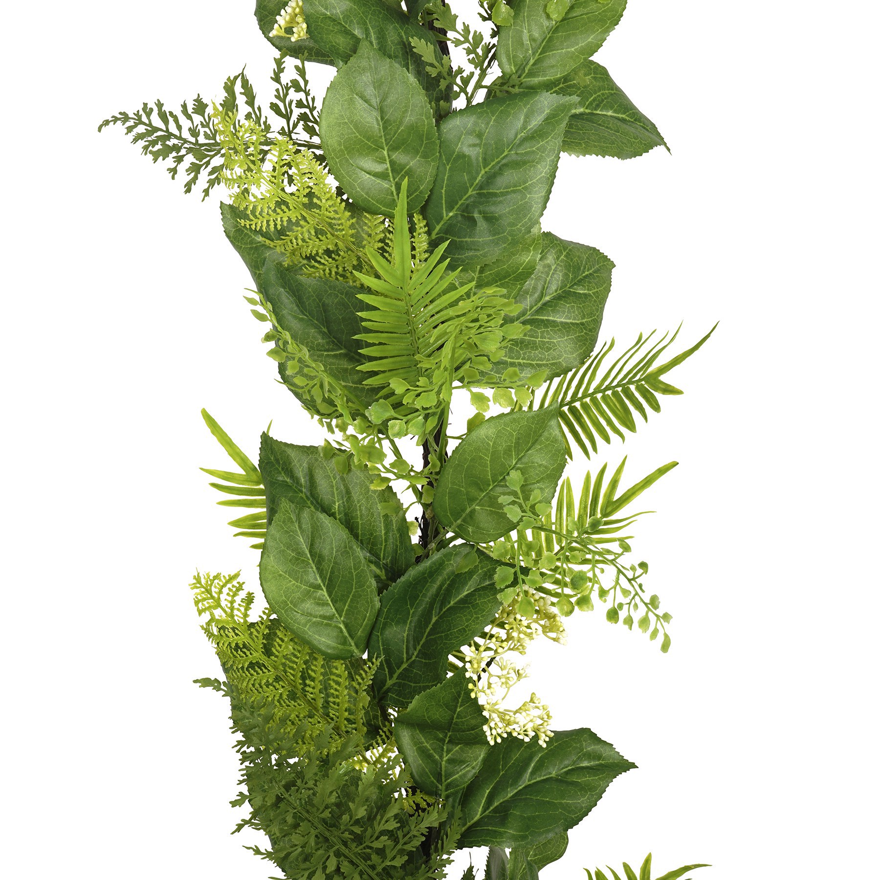 slide 5 of 5, 6ft. Mixed Lemon & Fern Leaf Garland By Ashland, 6 ft