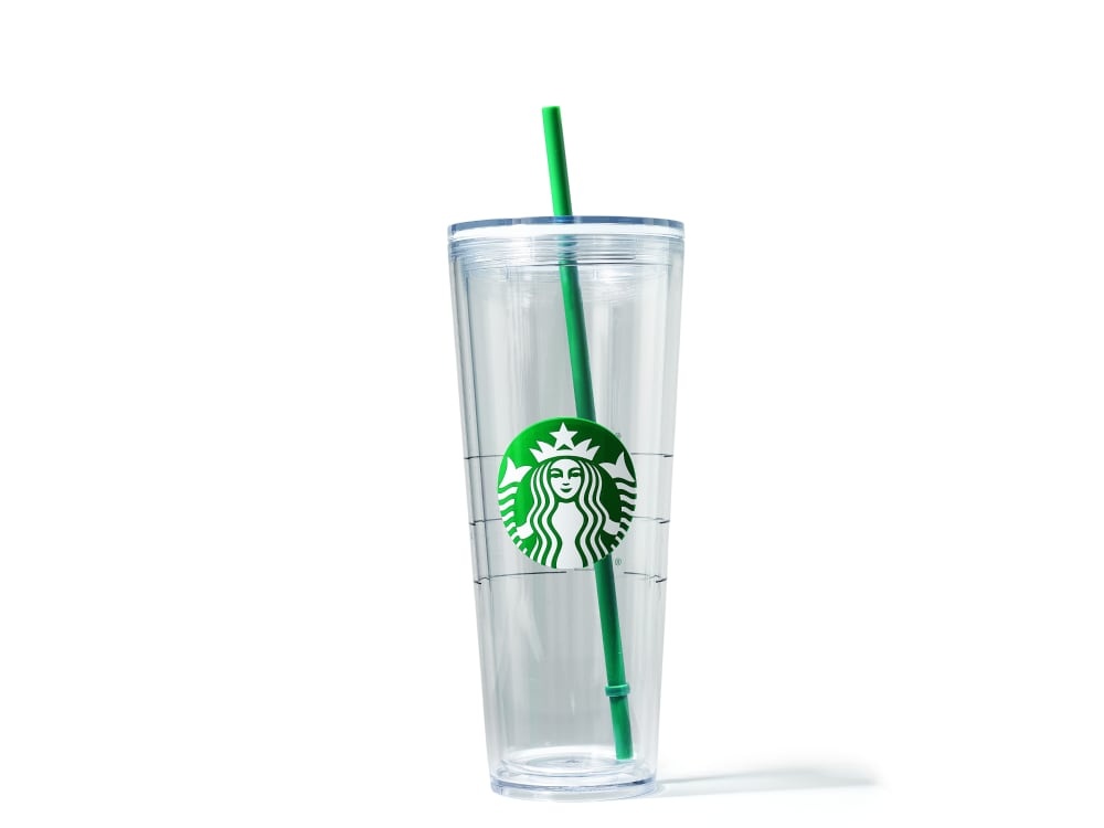 slide 1 of 1, Starbucks Core Plastic Cold Cup - Clear, 24 oz