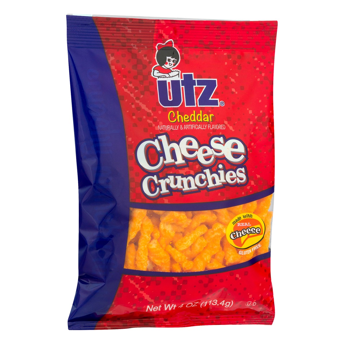 slide 8 of 11, Utz Cheddar Cheese Crunchies 4 oz, 4 oz