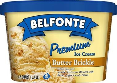 slide 1 of 1, Belfonte Premium Butter Brickle, 48 oz