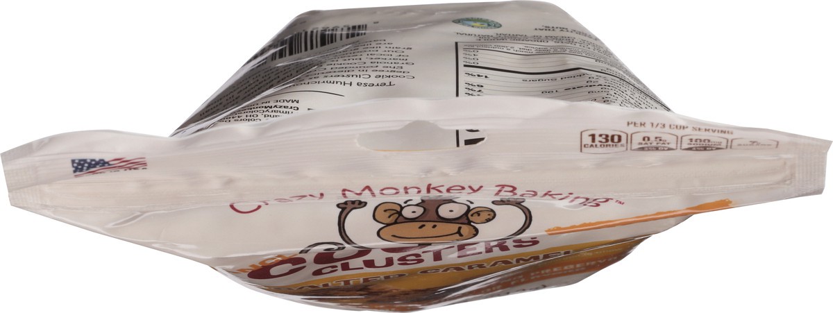 slide 7 of 13, Crazy Monkey Baking Granola Salted Caramel Cookie Clusters 7.5 oz, 7.5 oz