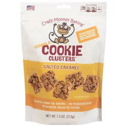 Crazy Monkey Baking Salted Caramel Granola Bites 7.5 oz