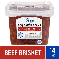 Kroger Beef Brisket BBQ Baked Beans