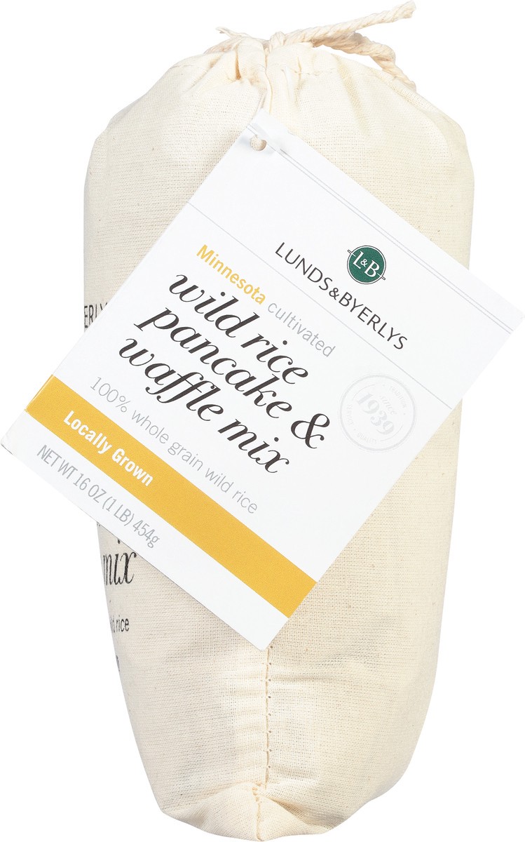 slide 12 of 13, L&B 100% Whole Grain Wild Rice Pancake & Waffle Mix 16 oz, 16 oz