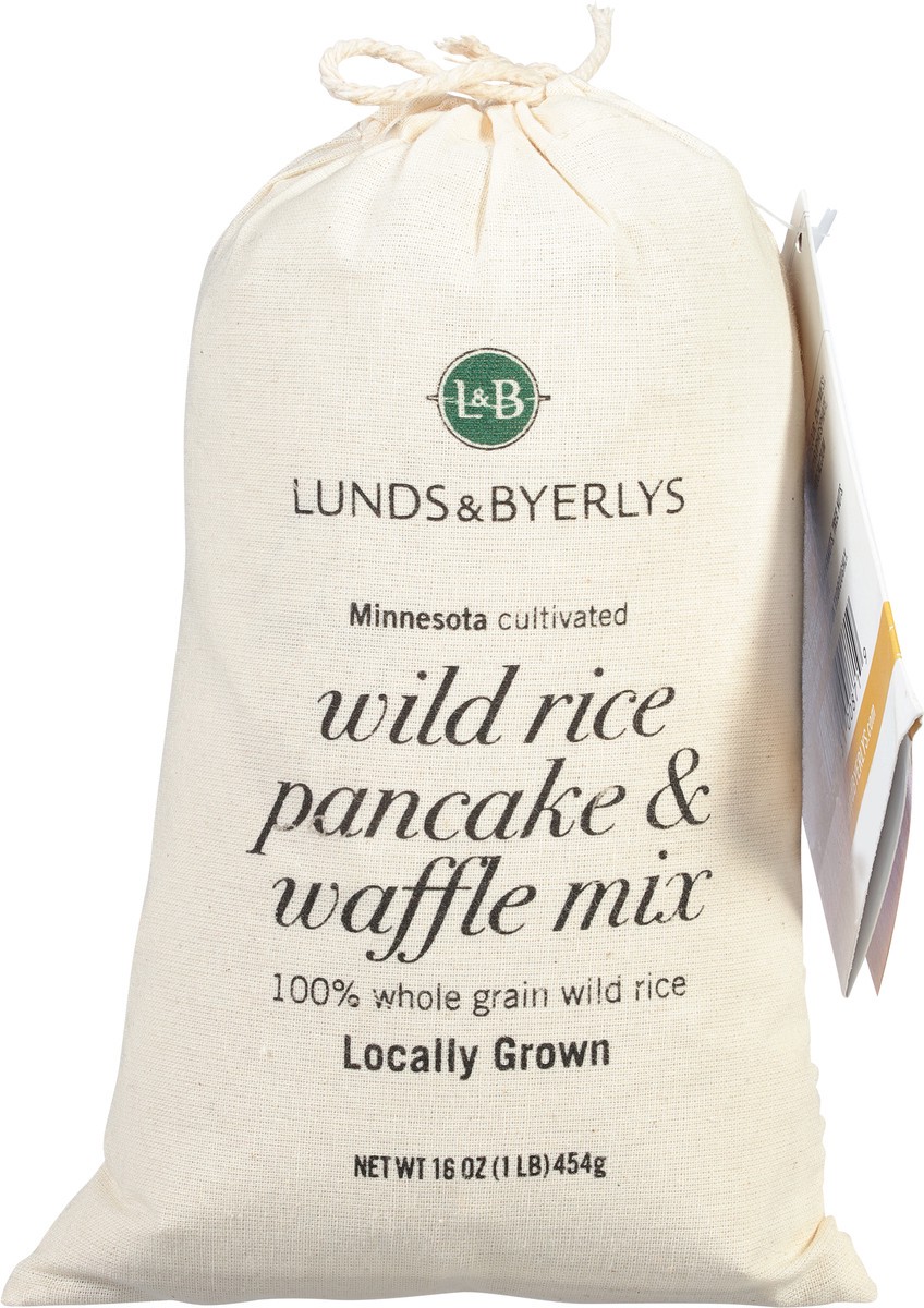 slide 11 of 13, L&B 100% Whole Grain Wild Rice Pancake & Waffle Mix 16 oz, 16 oz