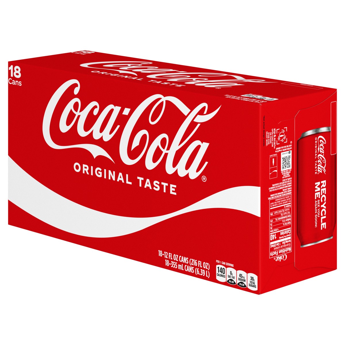 slide 3 of 9, Coca-Cola Cans- 18 ct, 18 ct