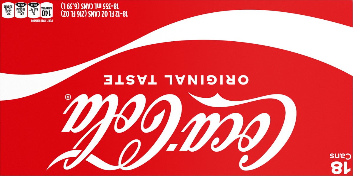 slide 9 of 9, Coca-Cola Cans- 18 ct, 18 ct