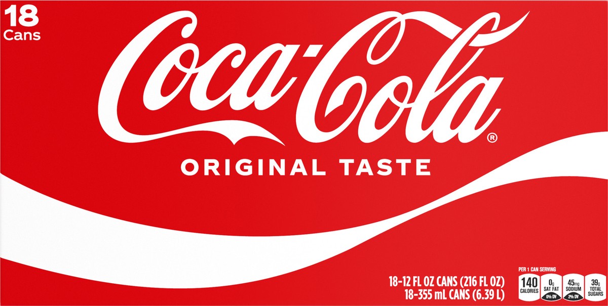 slide 7 of 9, Coca-Cola Cans- 18 ct, 18 ct
