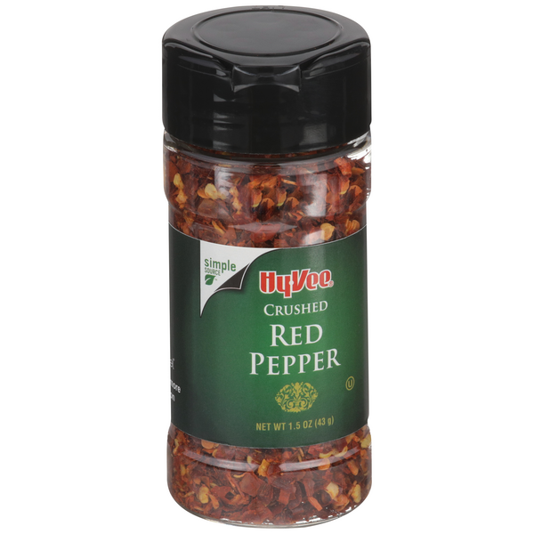 slide 1 of 1, Hy-vee Crushed Red Pepper, 1.5 oz