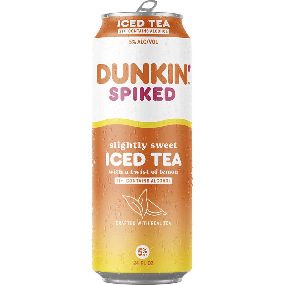 slide 1 of 1, Dukinspiked Icetea, 24 oz