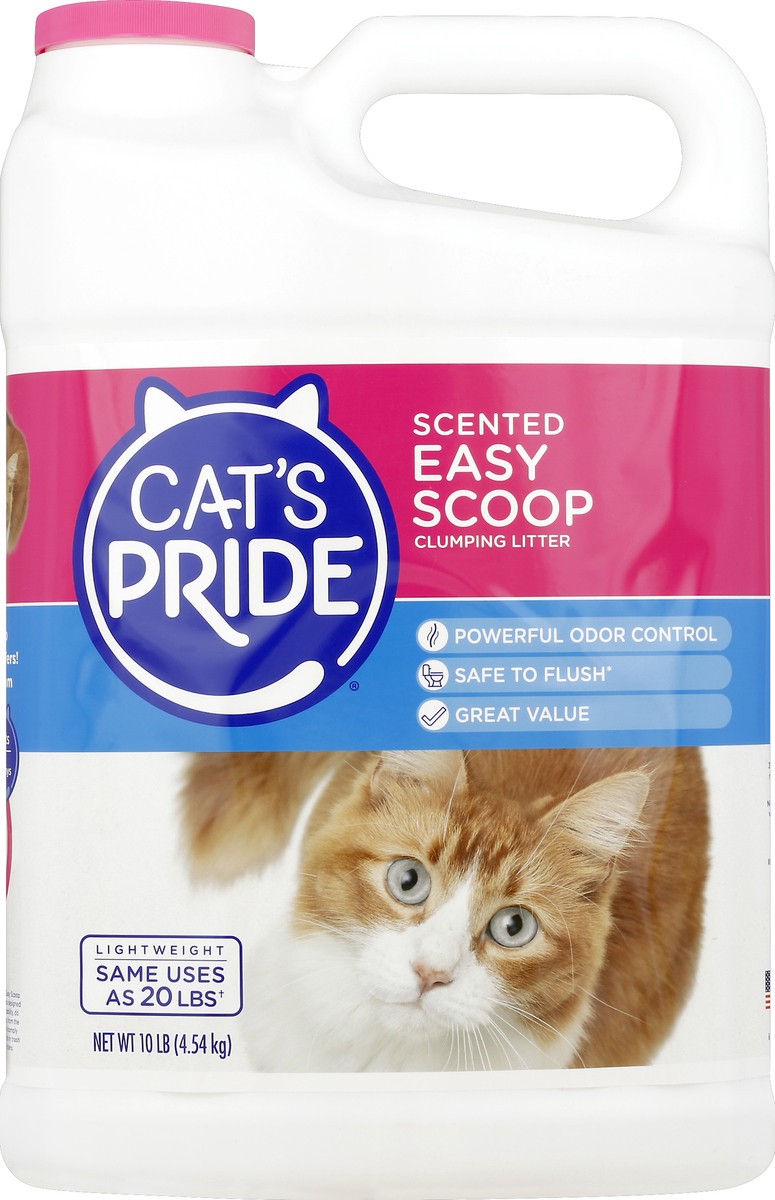 slide 3 of 7, Cat's Pride Clumping Litter 10 lb, 10 lb