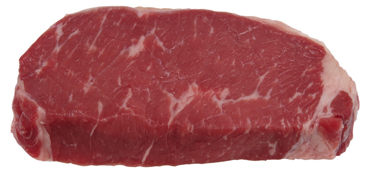 slide 1 of 1, Beef New York Stk Bl, per lb