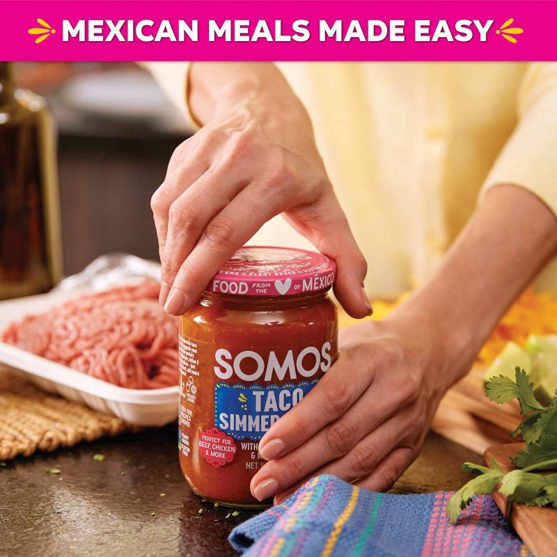 slide 5 of 6, SOMOS FOODS Somos Taco Simmer Sauce - 12oz,