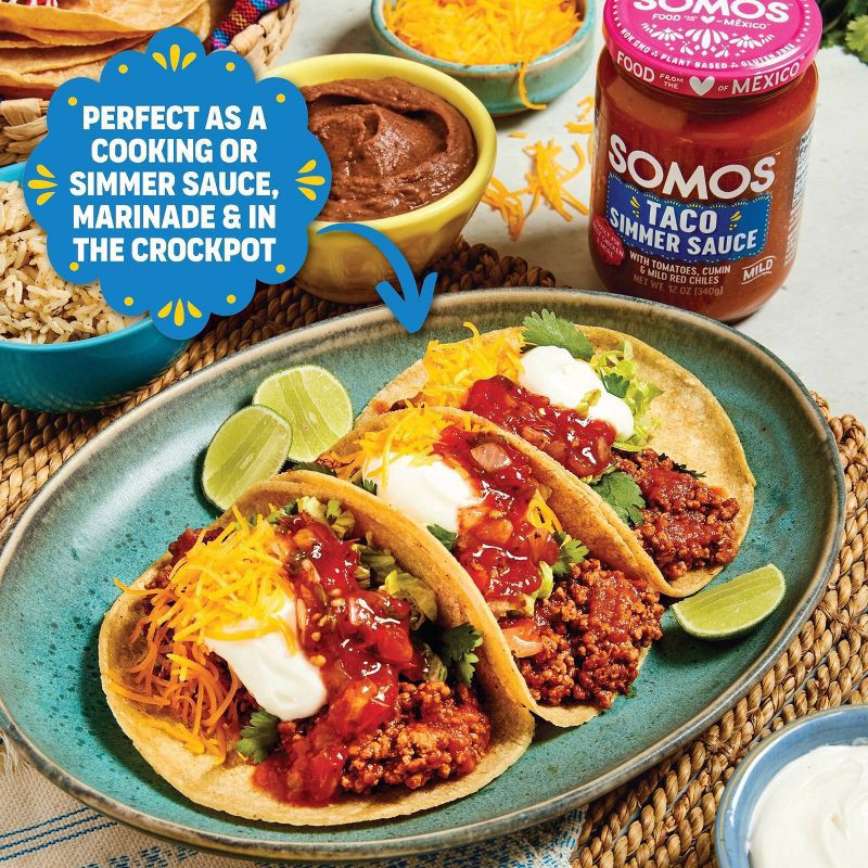 slide 6 of 6, SOMOS FOODS Somos Taco Simmer Sauce - 12oz,