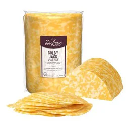 Di Lusso Dilusso Premium Sliced Wisconsin Co-Jack Cheese