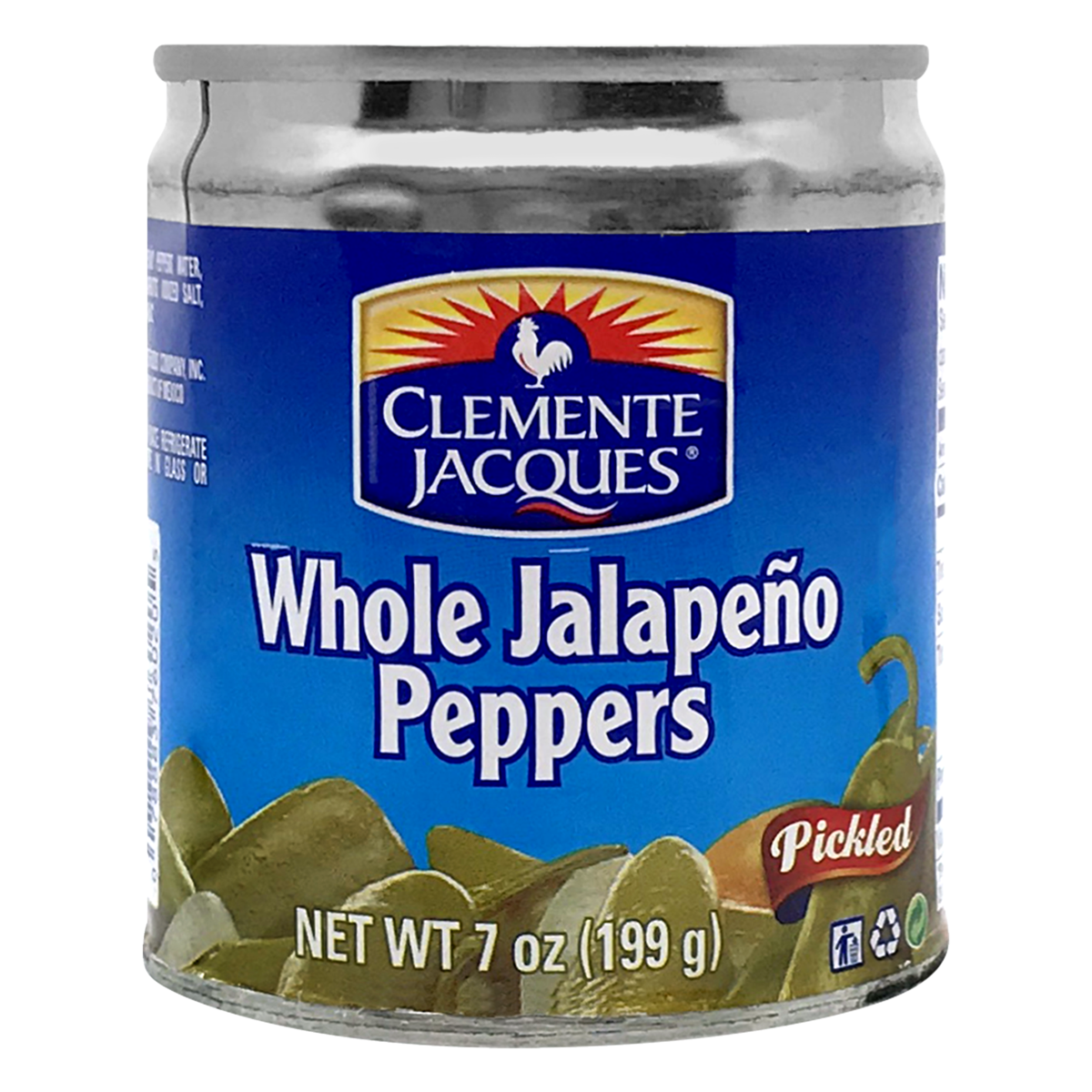 slide 1 of 1, Clemente Jacques Jalapeno Whole, 7.76 oz