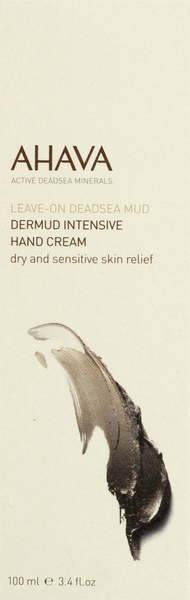 slide 1 of 1, Ahava Leave On Dead Sea Mud Dermud Intensive Hand Cream, 3.4 fl oz