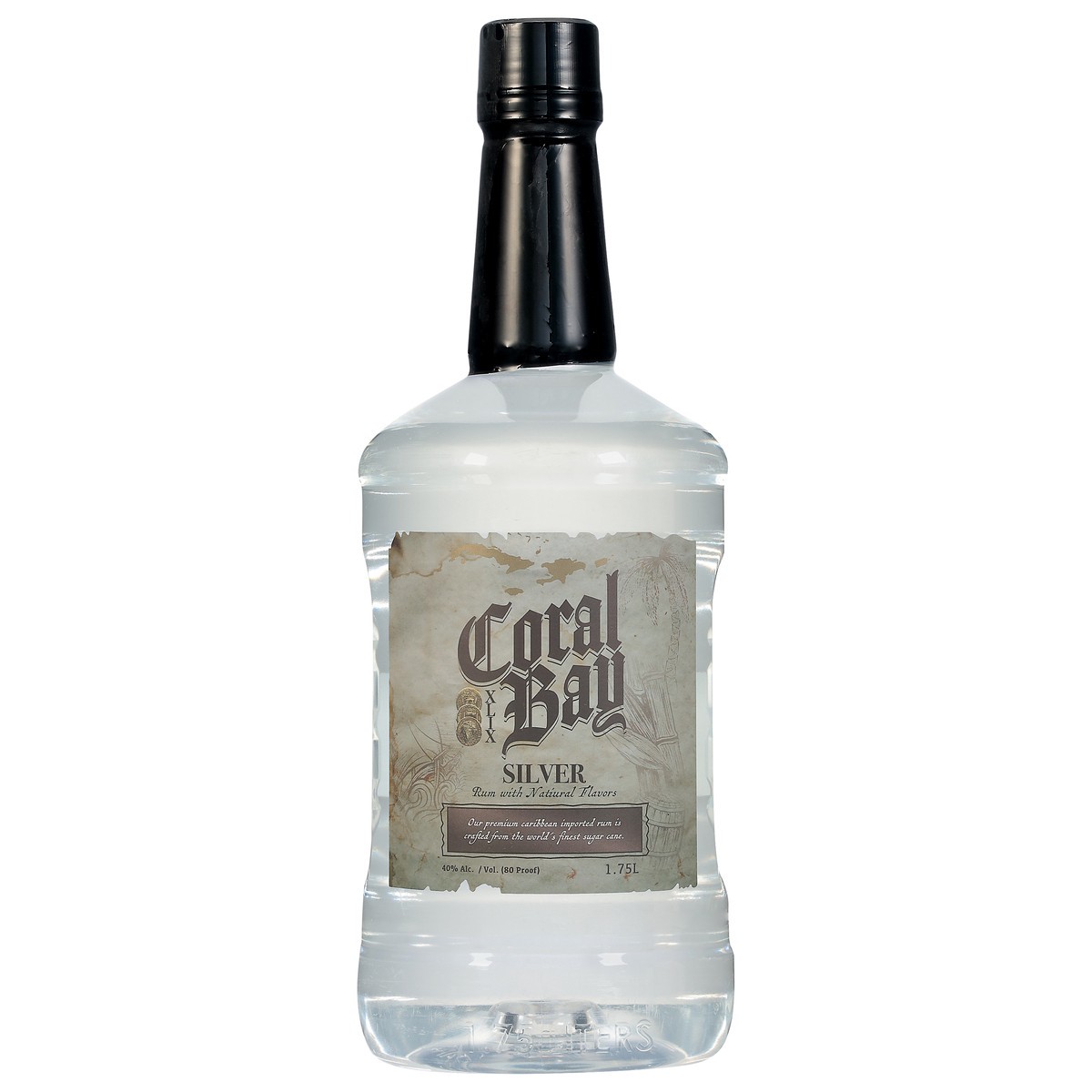 slide 1 of 11, Coral Bay Silver Rum 1.75 l, 1.75 liter