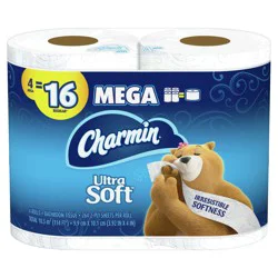 Charmin Ultra Soft Toilet Paper Mega Rolls