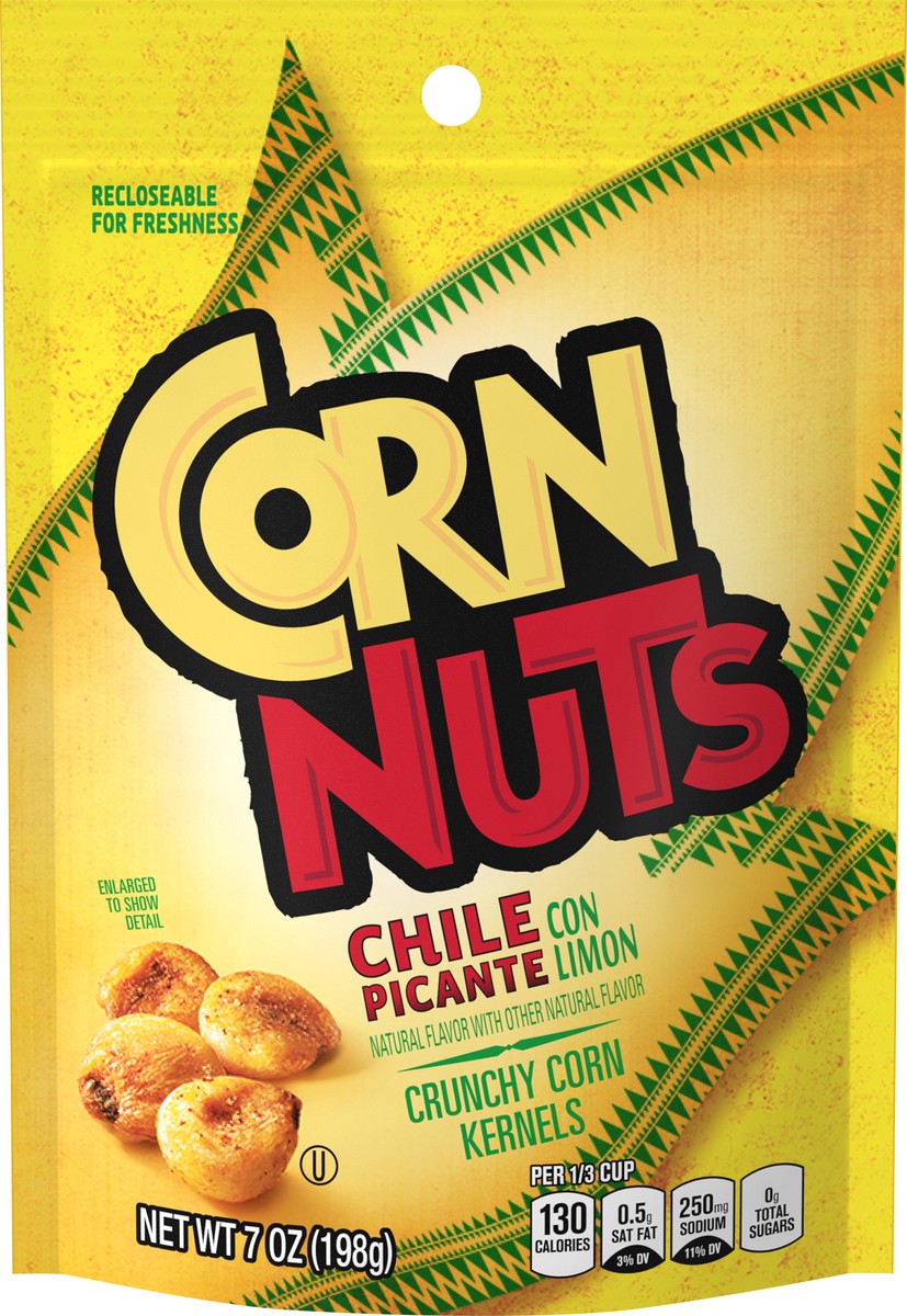 slide 1 of 5, Corn Nuts Chile Picante con Limon, 7 oz