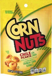 Corn Nuts Chile Picante con Limon Crunchy Corn Kernels, 7 oz Bag