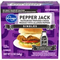 Kroger Pepper Jack Cheese Singles