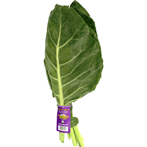 slide 3 of 6, Organic Collard Greens, 1 bunch