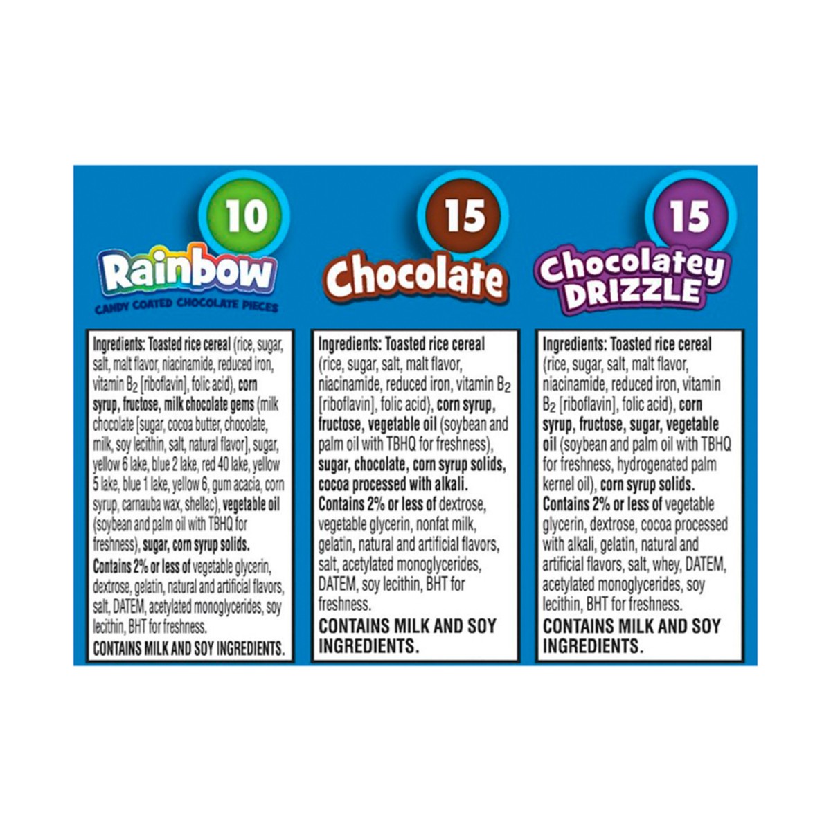 slide 10 of 10, Rice Krispies Treats Marshmallow Snack Bars, Kids Snacks, Lunch Snacks, Variety Pack, 30.3oz Box, 40 Bars, 30.3 oz