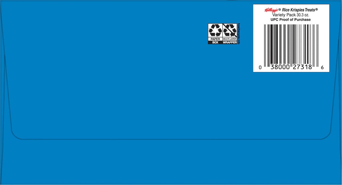 slide 3 of 10, Rice Krispies Treats Marshmallow Snack Bars, Kids Snacks, Lunch Snacks, Variety Pack, 30.3oz Box, 40 Bars, 30.3 oz