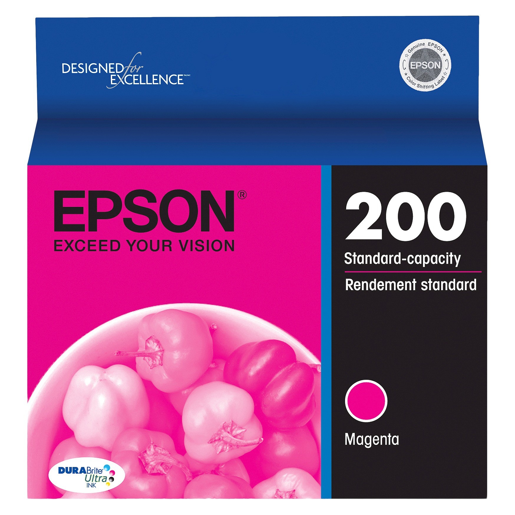 slide 1 of 1, Epson Durabrite Ultra Ink T200320 Ink Cartidge MaGenta, 1 ct