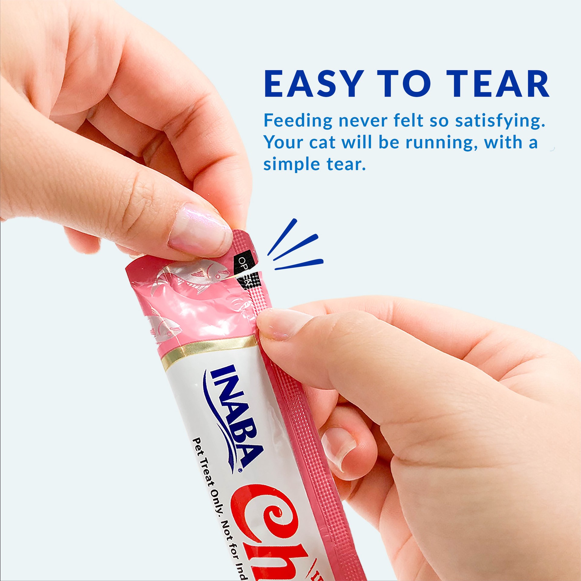 slide 9 of 9, Inaba Churu Cat Treats, Grain-Free, Lickable, Squeezable Creamy Purée Cat Treat with Vitamin E & Taurine, 0.5 Ounces Each Tube, 20 Tubes, Tuna & Seafood Variety Box, 20 ct