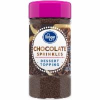 slide 1 of 1, Kroger Chocolate Sprinkles Dessert Topping, 3.25 oz