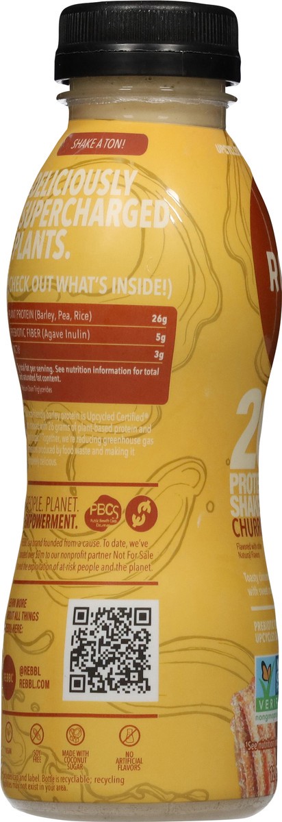 slide 3 of 15, Rebbl 26G Pb Protein Drink Churro 12 Oz, 12 oz