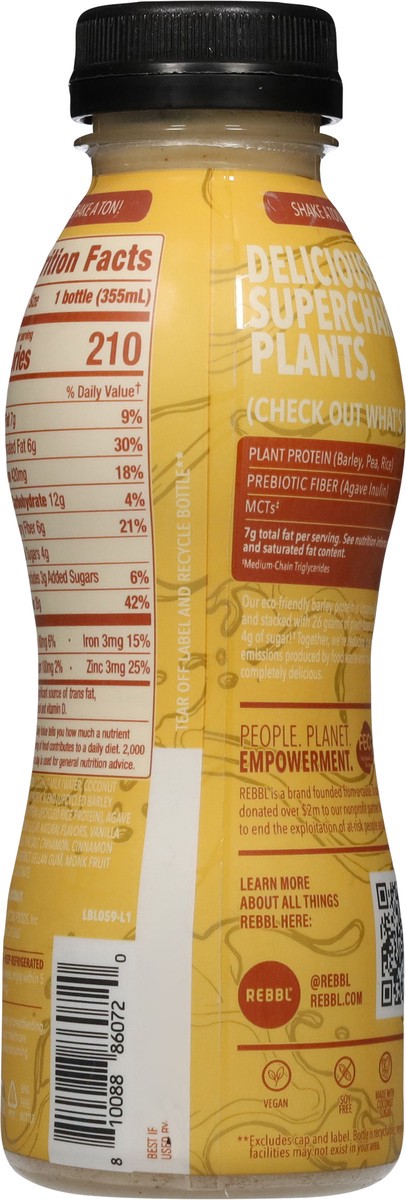 slide 10 of 15, Rebbl 26G Pb Protein Drink Churro 12 Oz, 12 oz