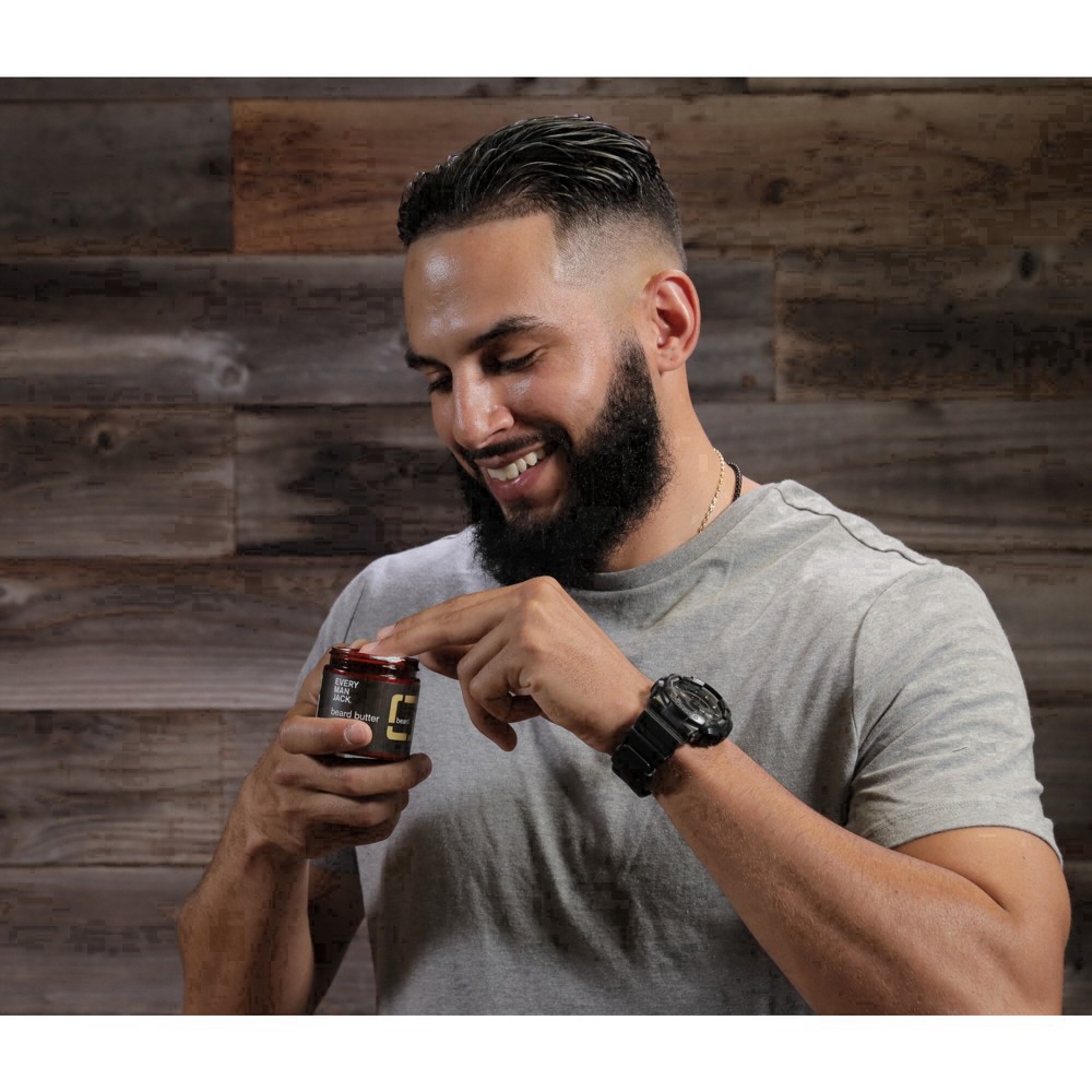 slide 74 of 77, Every Man Jack Sandalwood Hydrating Beard Butter for Men, Naturally Derived, 4 oz, 1 ct