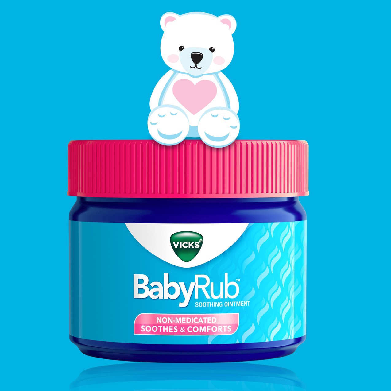 slide 34 of 78, Vicks BabyRub, Chest Rub Ointment with Soothing Aloe, Eucalyptus, Lavender, and Rosemary, from The Makers of VapoRub, 1.76 oz, 1.76 oz