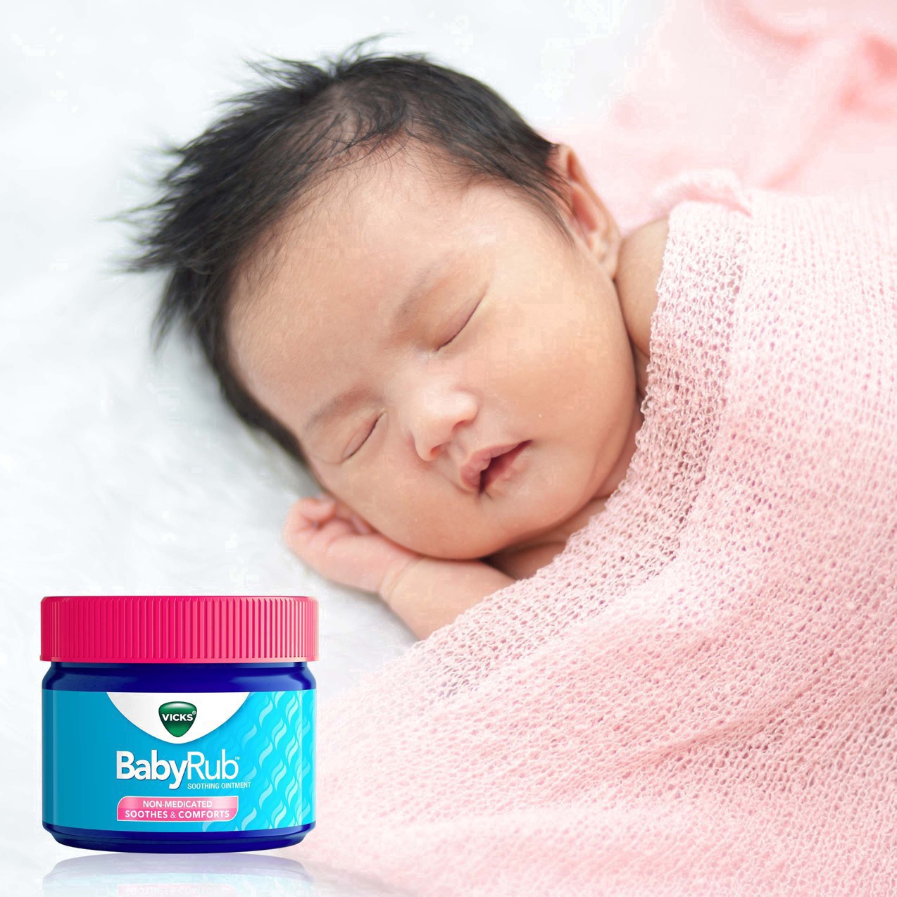 slide 47 of 78, Vicks BabyRub, Chest Rub Ointment with Soothing Aloe, Eucalyptus, Lavender, and Rosemary, from The Makers of VapoRub, 1.76 oz, 1.76 oz