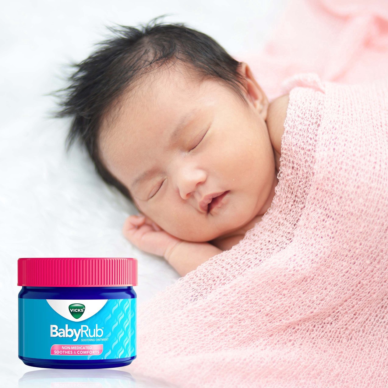 slide 61 of 78, Vicks BabyRub, Chest Rub Ointment with Soothing Aloe, Eucalyptus, Lavender, and Rosemary, from The Makers of VapoRub, 1.76 oz, 1.76 oz