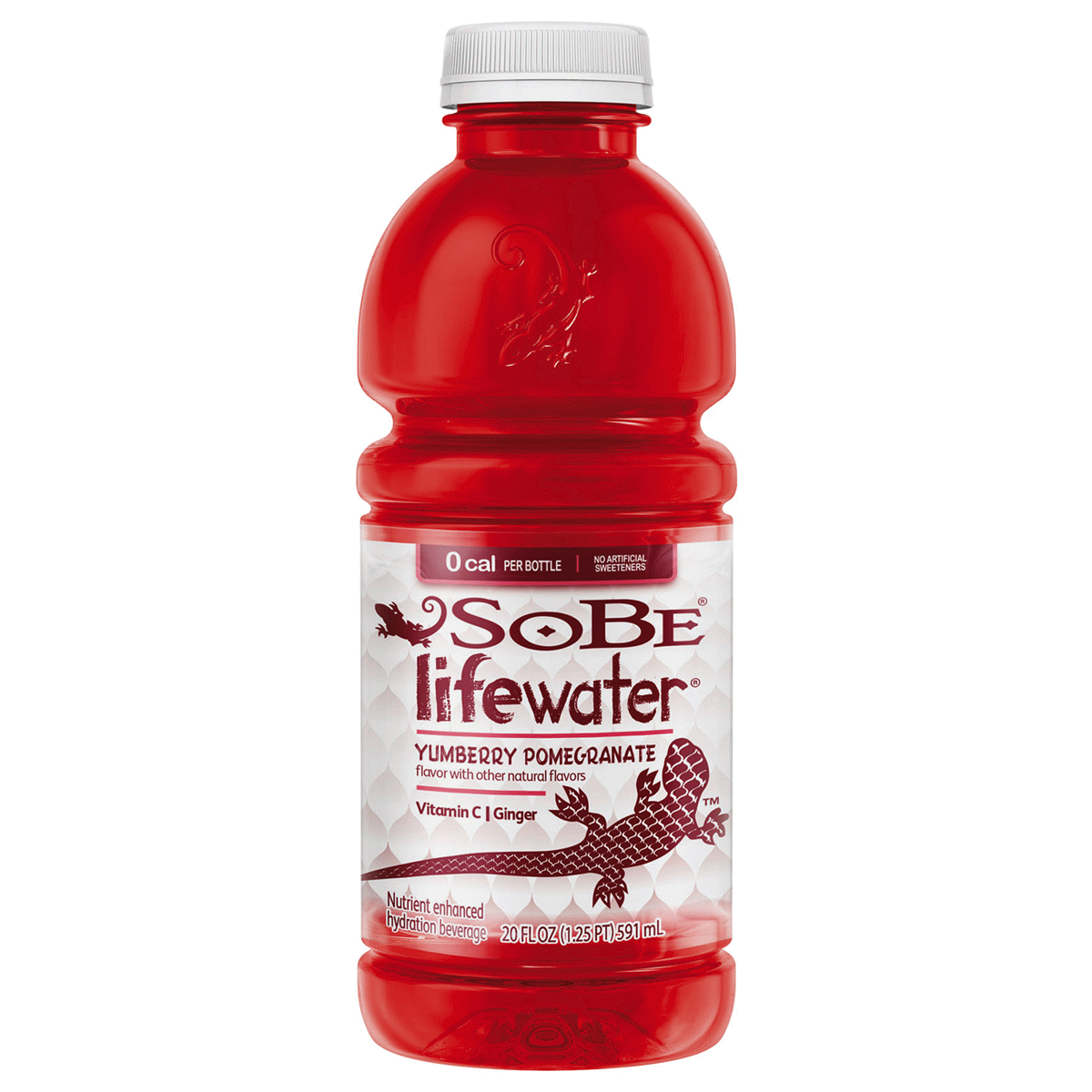 slide 1 of 2, Sobe Lifewater Yummy Pomegranate, 20 fl oz