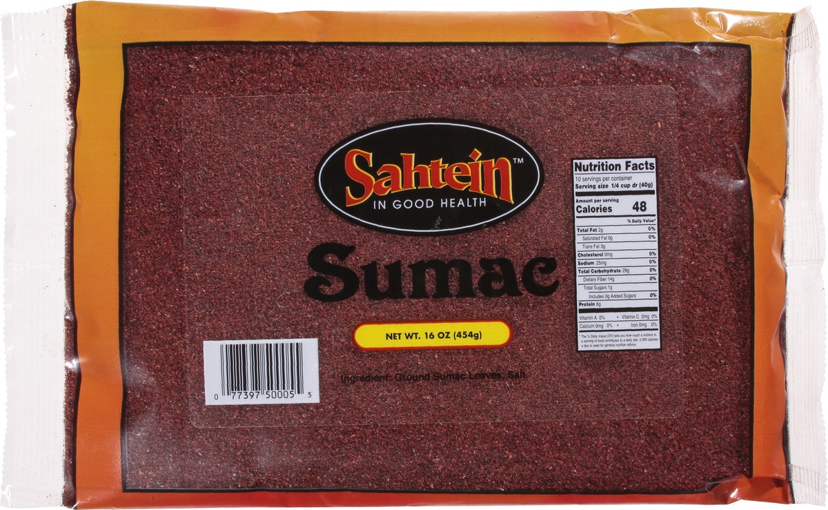 slide 12 of 13, Sahtein Sumac - 16 oz, 16 oz