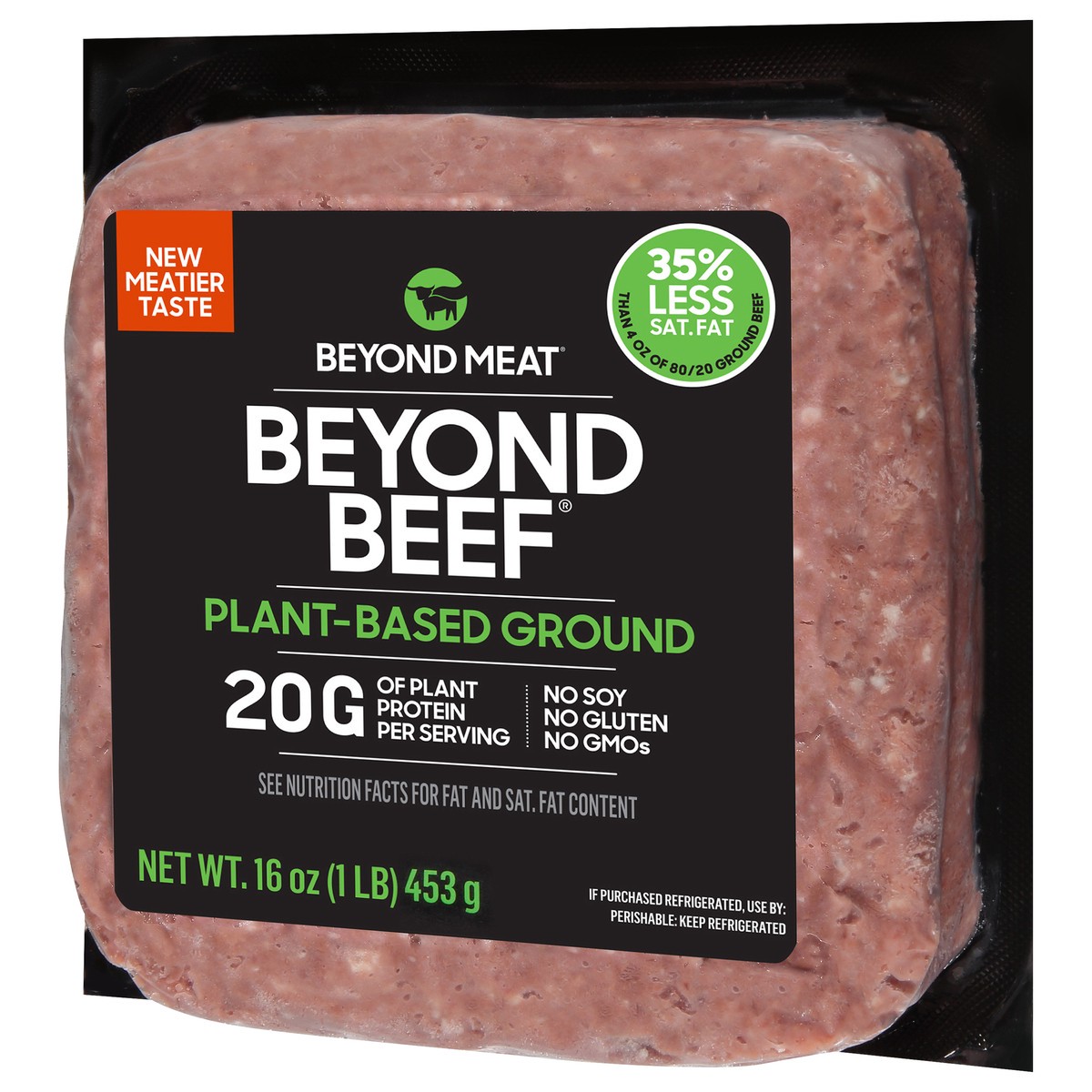 slide 8 of 13, Beyond Meat Plant Based Ground Beef, 1 lb