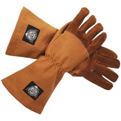 Pit Boss 1 Size Fits Most Tan Heavy-Duty BBQ Grilling Gloves (1 pair)