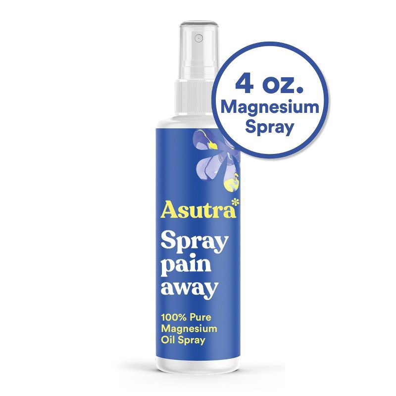 slide 1 of 31, Asutra Spray Pain Away Natural Pain Relief Magnesium Oil Spray - 4 fl oz, 4 oz