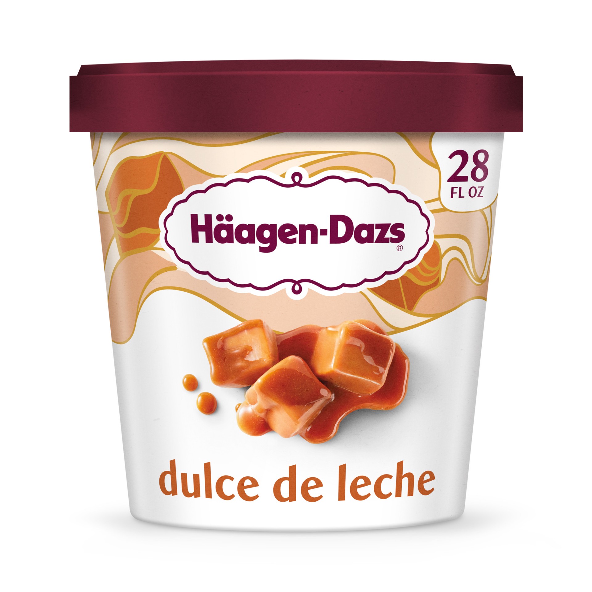 slide 1 of 5, Häagen-Dazs Haagen Dazs Dulce De Leche 28Oz, 28 oz