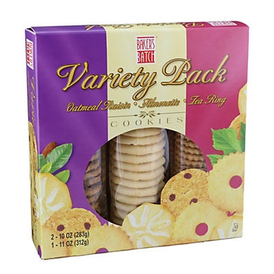 slide 1 of 1, Baker's Batch Cookies Variety Pack, 31 oz