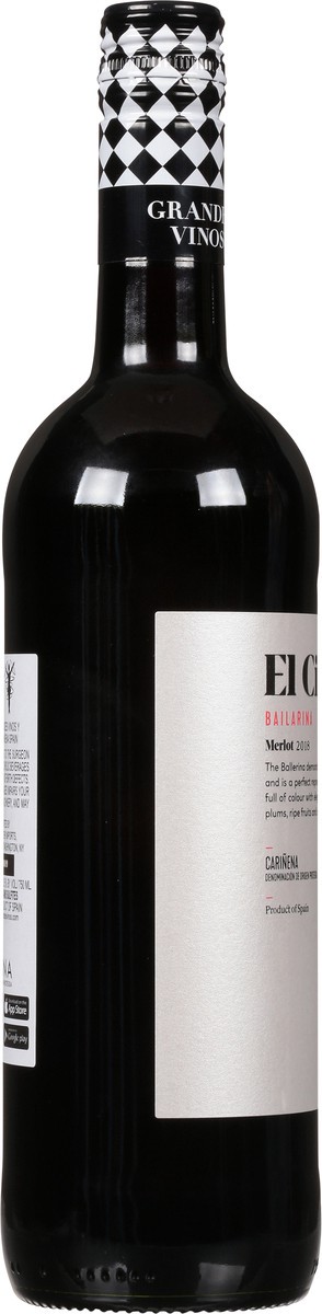 slide 7 of 9, Grande Vinos Merlot, El Circo, 750 ml