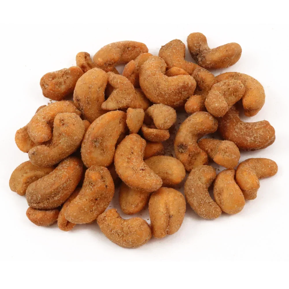 slide 1 of 1, SunRidge Farms Organic Red Chile Cashews, per lb