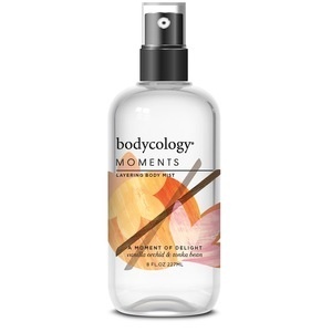 slide 1 of 1, bodycology Moments Layering Body Mist - Delight, 8 oz