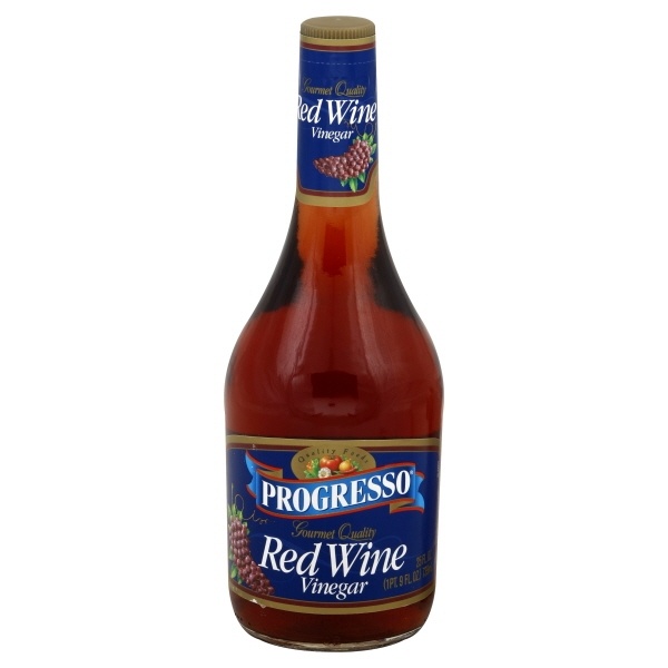 slide 1 of 9, Progresso Red Wine Vinegar, 25 fl oz